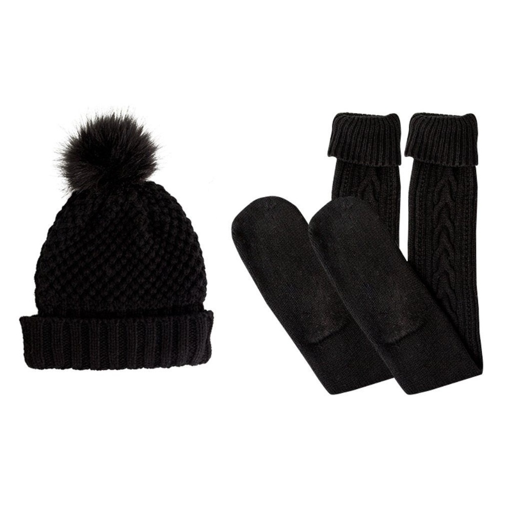 The Jet Set Diaries knit hat + socks